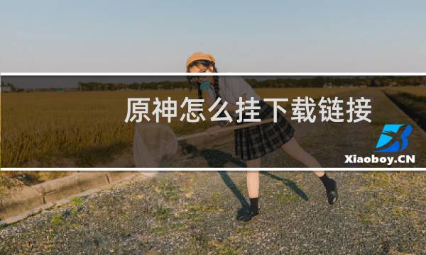 原神怎么挂下载链接