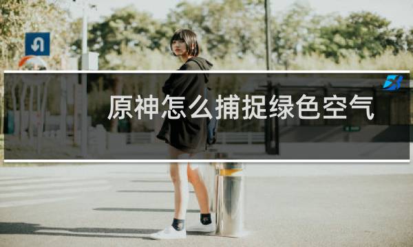 原神怎么捕捉绿色空气