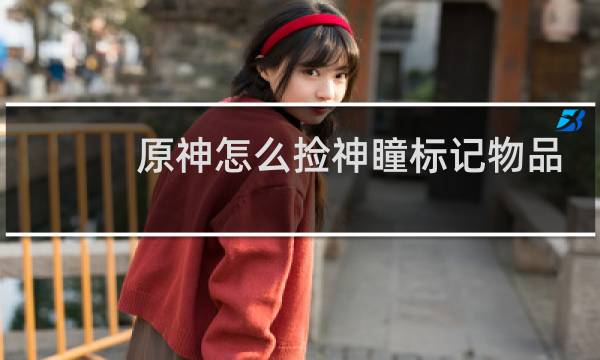 原神怎么捡神瞳标记物品
