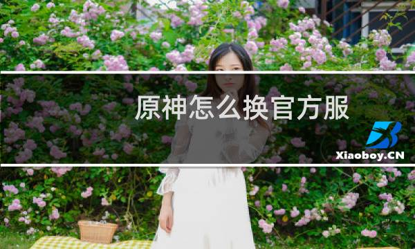 原神怎么换官方服