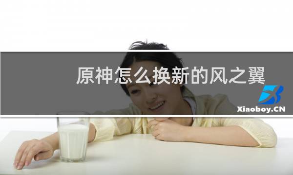 原神怎么换新的风之翼