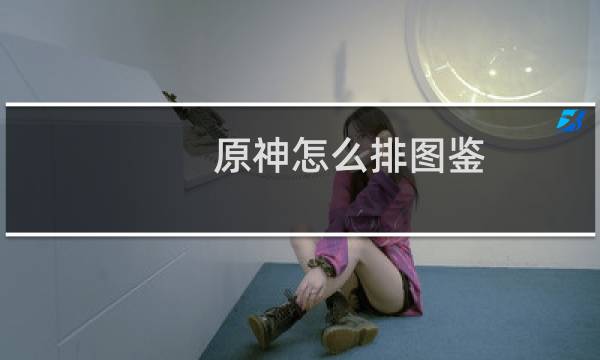 原神怎么排图鉴