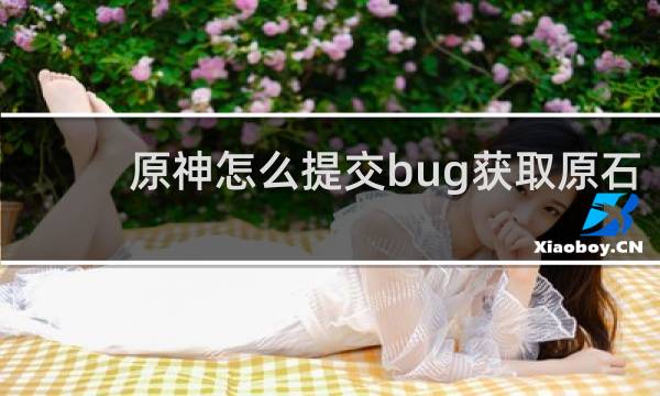 原神怎么提交bug获取原石