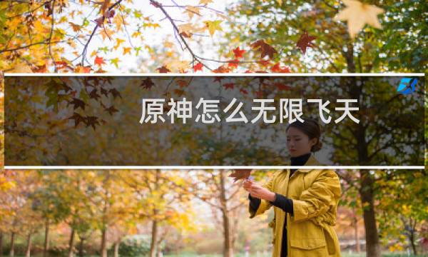 原神怎么无限飞天
