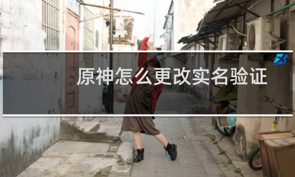 原神怎么更改实名验证