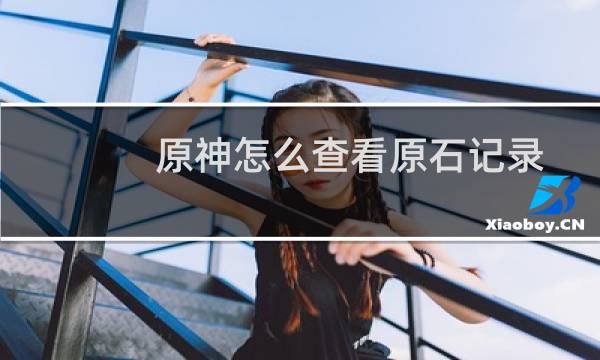 原神怎么查看原石记录