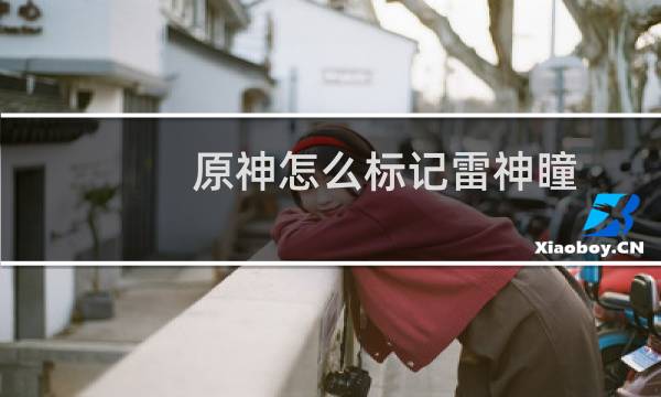 原神怎么标记雷神瞳