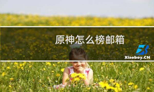 原神怎么榜邮箱