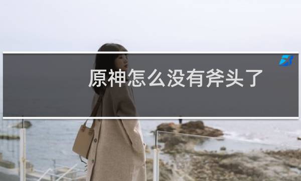 原神怎么没有斧头了