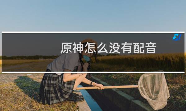 原神怎么没有配音