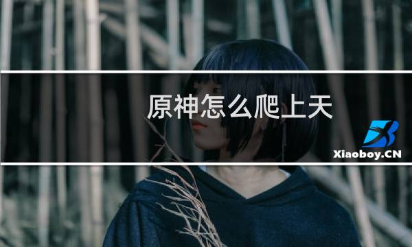 原神怎么爬上天