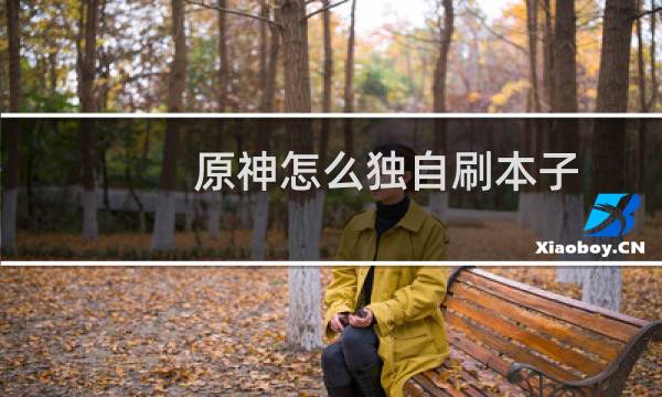 原神怎么独自刷本子