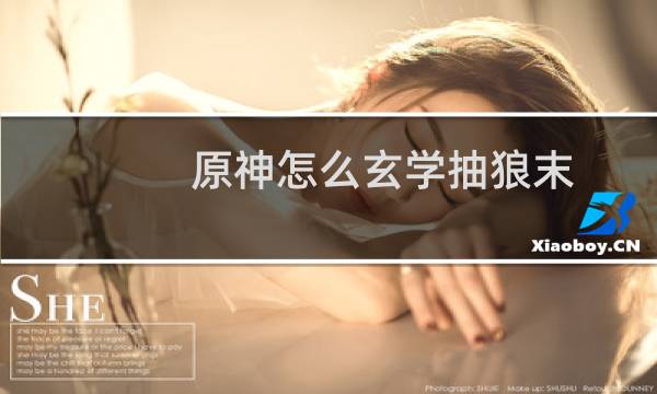 原神怎么玄学抽狼末