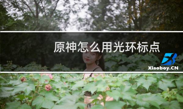 原神怎么用光环标点