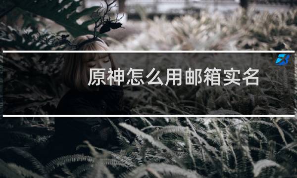 原神怎么用邮箱实名