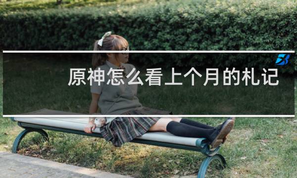 原神怎么看上个月的札记