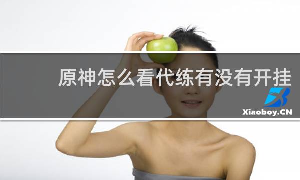 原神怎么看代练有没有开挂