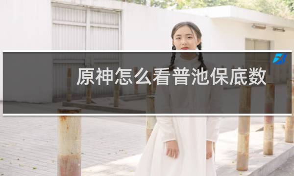 原神怎么看普池保底数
