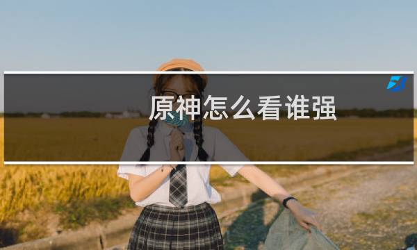 原神怎么看谁强