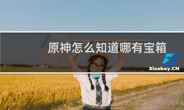 原神怎么知道哪有宝箱