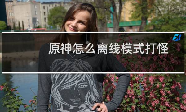 原神怎么离线模式打怪