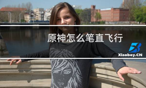 原神怎么笔直飞行