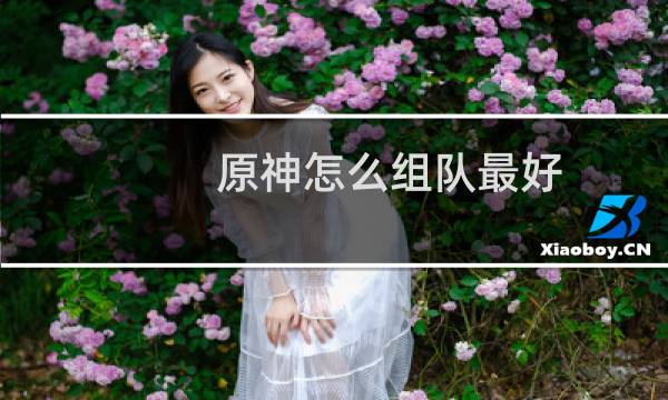 原神怎么组队最好