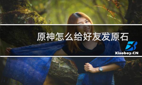 原神怎么给好友发原石