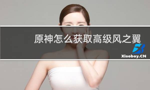 原神怎么获取高级风之翼