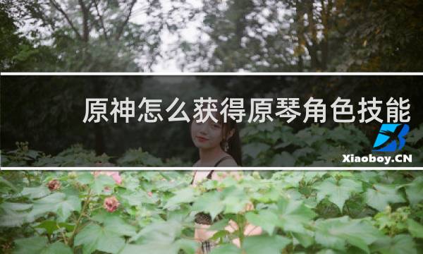 原神怎么获得原琴角色技能