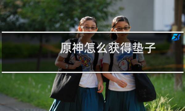 原神怎么获得垫子