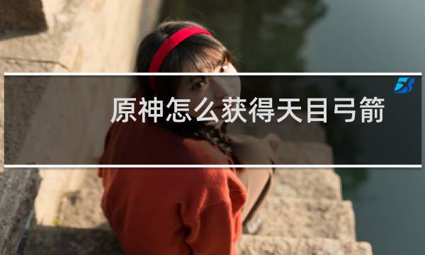 原神怎么获得天目弓箭
