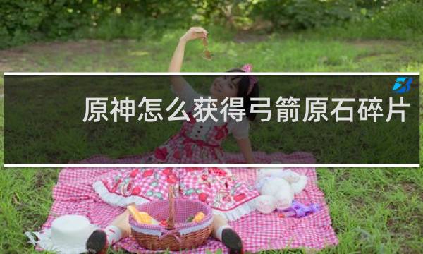 原神怎么获得弓箭原石碎片
