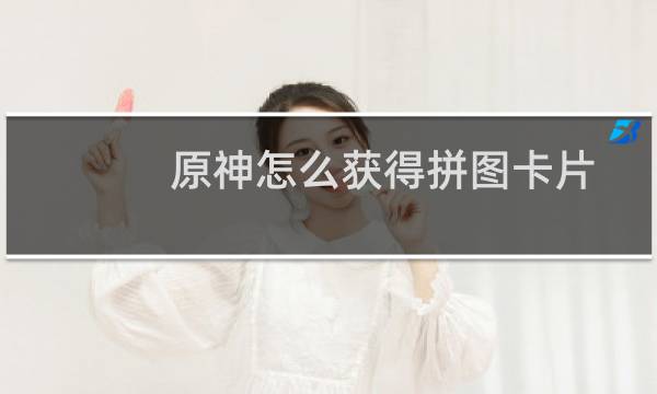 原神怎么获得拼图卡片