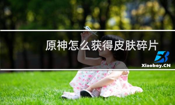 原神怎么获得皮肤碎片