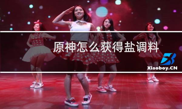 原神怎么获得盐调料