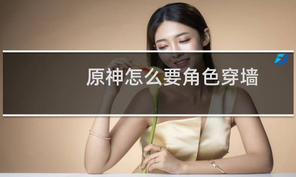 原神怎么要角色穿墙