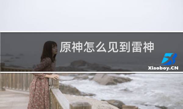 原神怎么见到雷神
