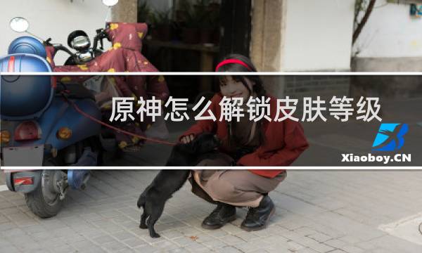原神怎么解锁皮肤等级
