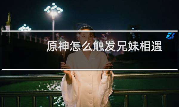 原神怎么触发兄妹相遇