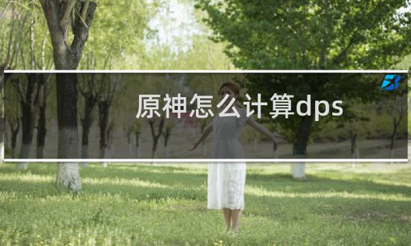 原神怎么计算dps