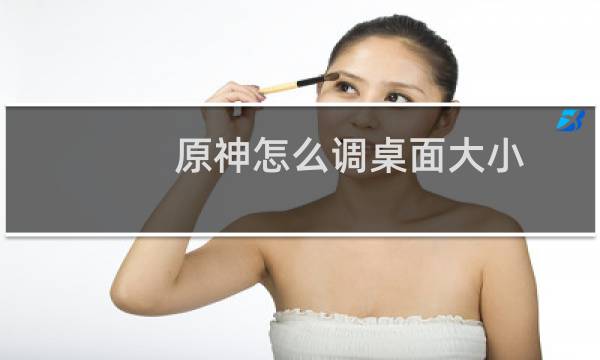 原神怎么调桌面大小