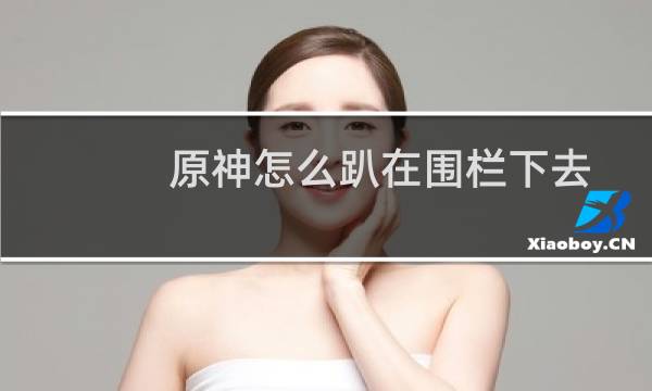 原神怎么趴在围栏下去