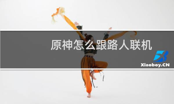 原神怎么跟路人联机