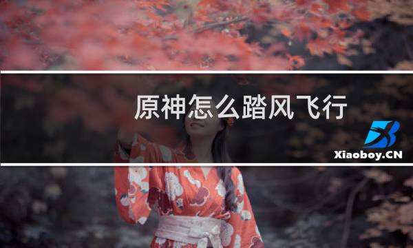 原神怎么踏风飞行
