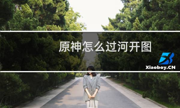 原神怎么过河开图