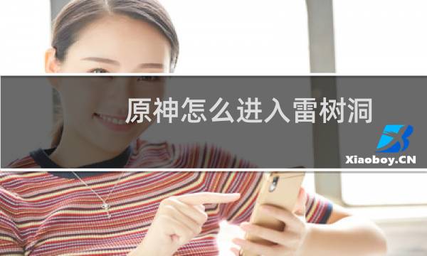 原神怎么进入雷树洞