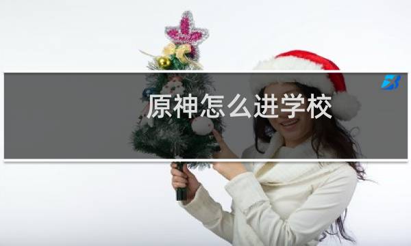原神怎么进学校