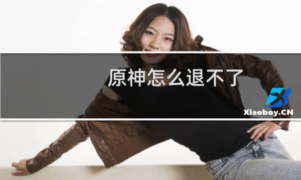 原神怎么退不了