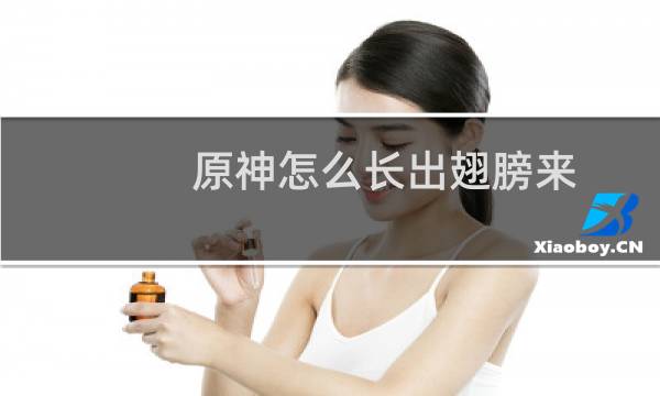 原神怎么长出翅膀来